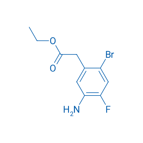 Ethyl 2-(5-amino-2-bromo-4-fluorophenyl)acetate 100mg