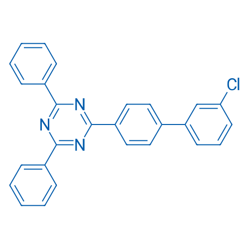 2-(3'-Chloro-[1,1'-biphenyl]-4-yl)-4,6-diphenyl-1,3,5-triazine 1g