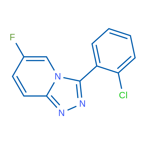 3-(2-Chlorophenyl)-6-fluoro-[1,2,4]triazolo[4,3-a]pyridine 1g