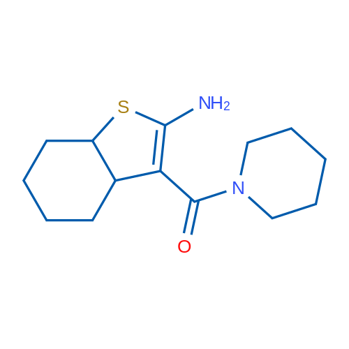 (2-Amino-3a,4,5,6,7,7a-hexahydrobenzo[b]thiophen-3-yl)(piperidin-1-yl)methanone 5g