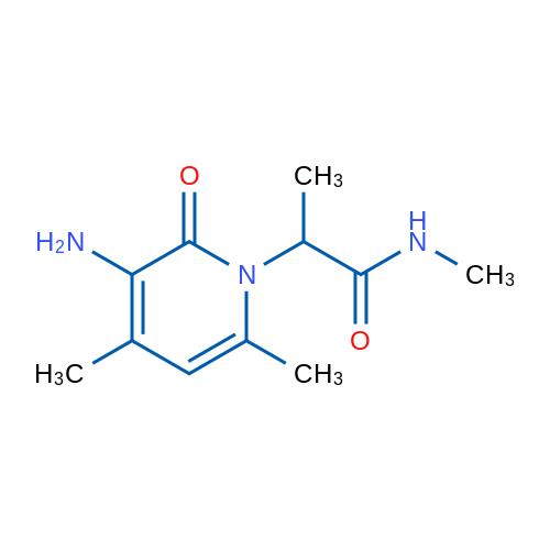 2-(3-Amino-4,6-dimethyl-2-oxopyridin-1(2H)-yl)-N-methylpropanamide 1g