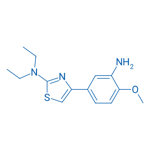 4-(3-Amino-4-methoxyphenyl)-N,N-diethylthiazol-2-amine 5g