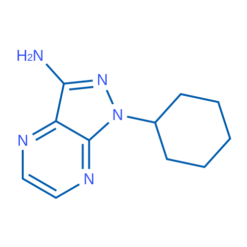 1-Cyclohexyl-1H-pyrazolo[3,4-b]pyrazin-3-amine 10g