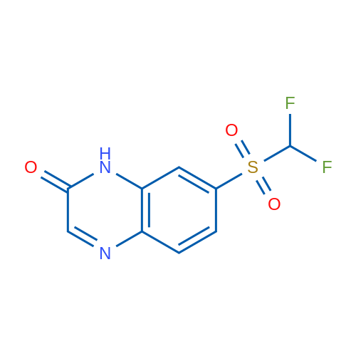 7-((Difluoromethyl)sulfonyl)quinoxalin-2(1H)-one 1g