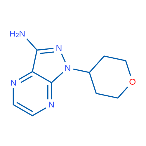 1-(Tetrahydro-2H-pyran-4-yl)-1H-pyrazolo[3,4-b]pyrazin-3-amine 10g