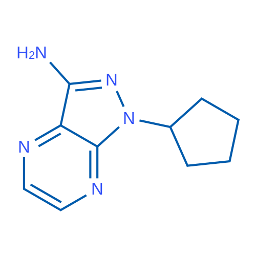 1-Cyclopentyl-1H-pyrazolo[3,4-b]pyrazin-3-amine 1g
