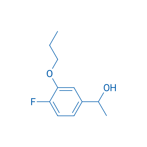 1-(4-Fluoro-3-propoxyphenyl)ethanol 1g
