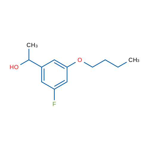 1-(3-Butoxy-5-fluorophenyl)ethanol 1g