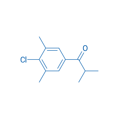 1-(4-Chloro-3,5-dimethylphenyl)-2-methylpropan-1-one 1g