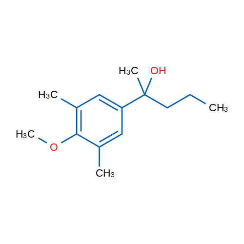 2-(4-Methoxy-3,5-dimethylphenyl)pentan-2-ol 1g