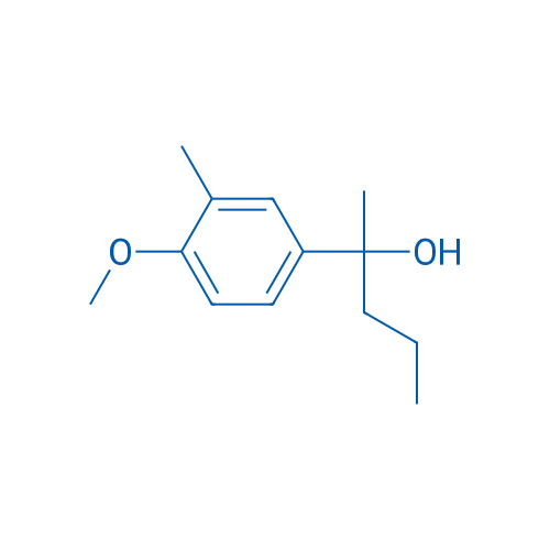 2-(4-Methoxy-3-methylphenyl)pentan-2-ol 1g