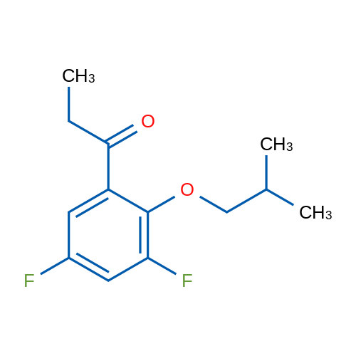 1-(3,5-Difluoro-2-isobutoxyphenyl)propan-1-one 1g