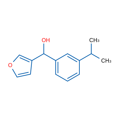 Furan-3-yl(3-isopropylphenyl)methanol 1g