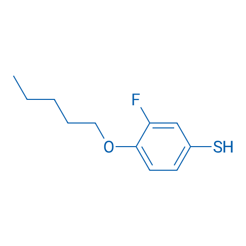 3-Fluoro-4-(pentyloxy)benzenethiol 1g