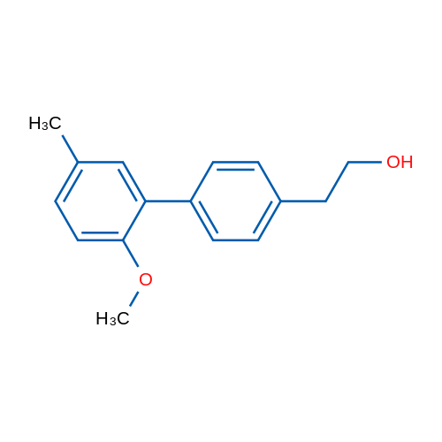 2-(2'-Methoxy-5'-methyl-[1,1'-biphenyl]-4-yl)ethanol 1g
