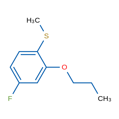 (4-Fluoro-2-propoxyphenyl)(methyl)sulfane 1g