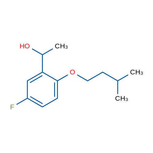 1-(5-Fluoro-2-(isopentyloxy)phenyl)ethanol 1g