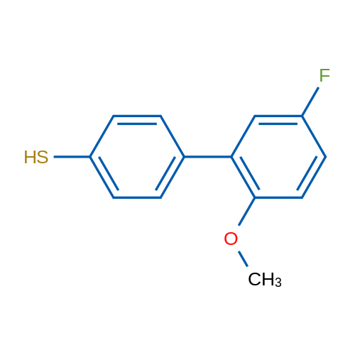 5'-Fluoro-2'-methoxy-[1,1'-biphenyl]-4-thiol 5g
