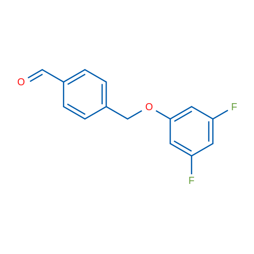 4-((3,5-Difluorophenoxy)methyl)benzaldehyde 1g