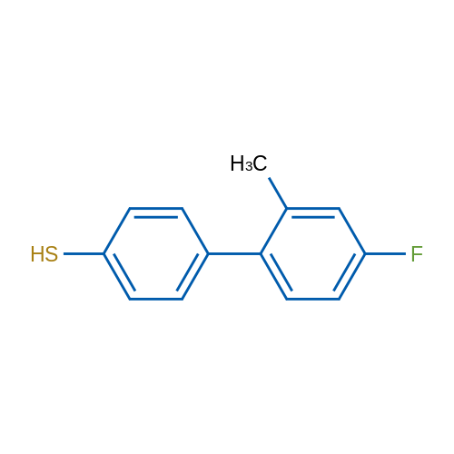 4'-Fluoro-2'-methyl-[1,1'-biphenyl]-4-thiol 1g