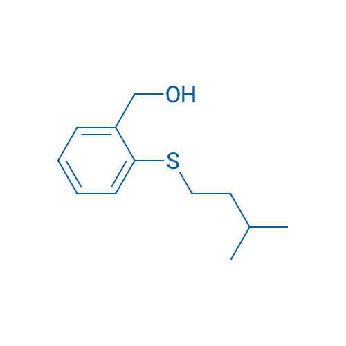 (2-(Isopentylthio)phenyl)methanol 1g