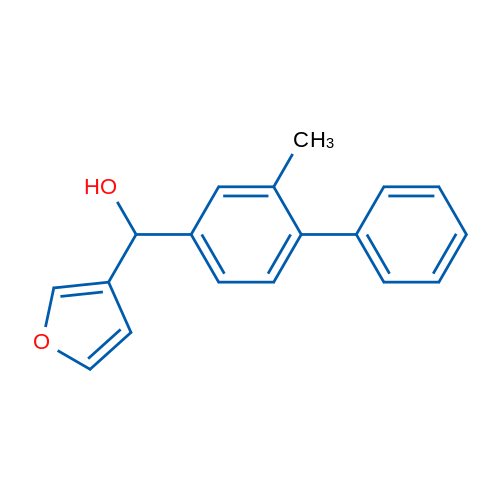 Furan-3-yl(2-methyl-[1,1'-biphenyl]-4-yl)methanol 1g