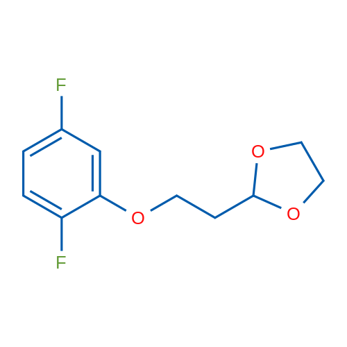 2-(2-(2,5-Difluorophenoxy)ethyl)-1,3-dioxolane 1g
