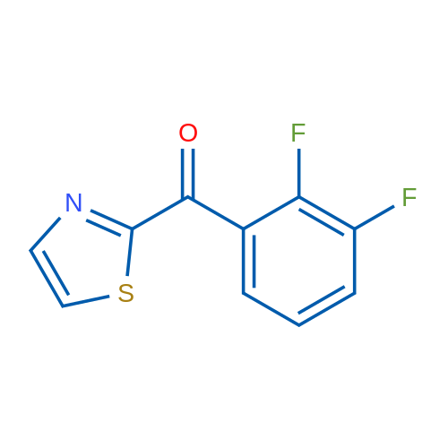 (2,3-Difluorophenyl)(thiazol-2-yl)methanone 1g