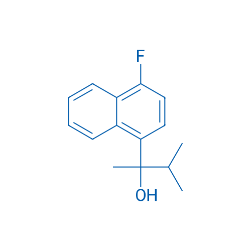 2-(4-Fluoronaphthalen-1-yl)-3-methylbutan-2-ol 1g