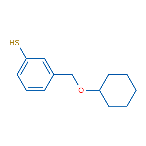 3-((Cyclohexyloxy)methyl)benzenethiol 1g