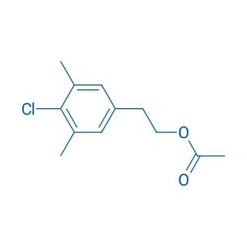 4-Chloro-3,5-dimethylphenethyl acetate 1g
