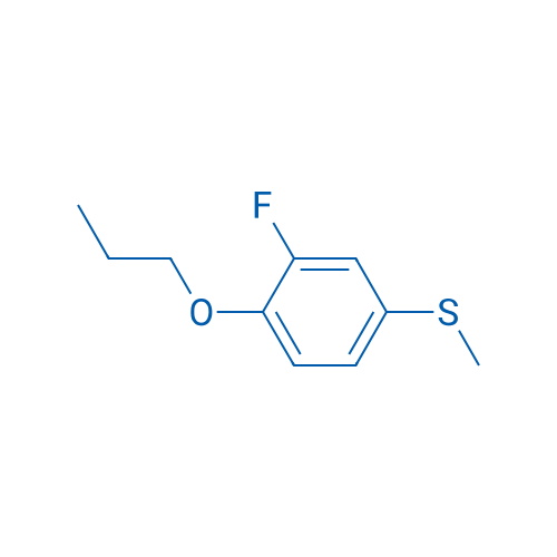 (3-Fluoro-4-propoxyphenyl)(methyl)sulfane 1g
