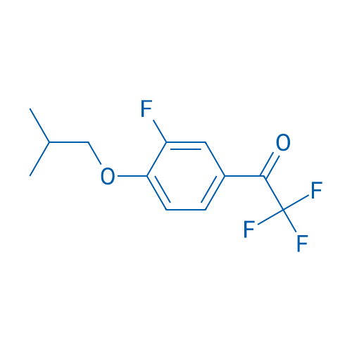 2,2,2-Trifluoro-1-(3-fluoro-4-isobutoxyphenyl)ethanone 1g