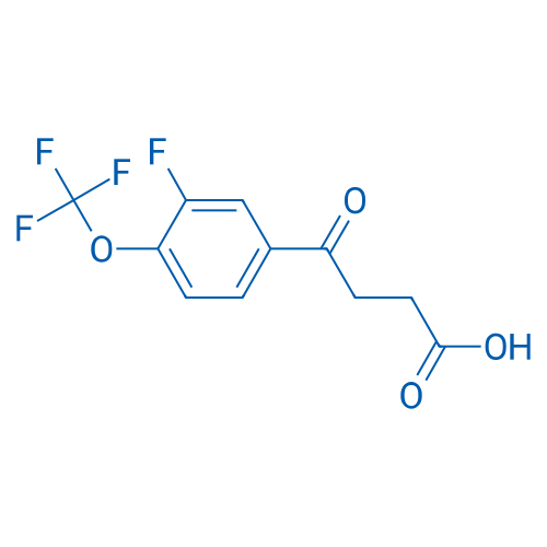 4-(3-Fluoro-4-(trifluoromethoxy)phenyl)-4-oxobutanoic acid 1g