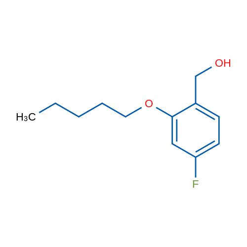 (4-Fluoro-2-(pentyloxy)phenyl)methanol 1g