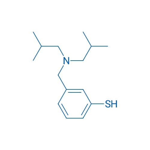 3-((Diisobutylamino)methyl)benzenethiol 1g