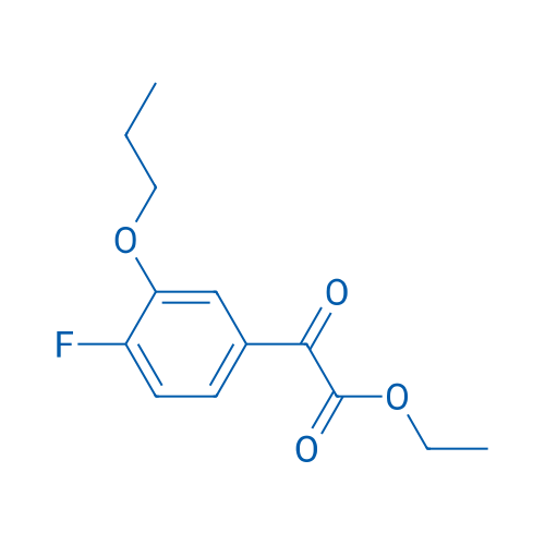 Ethyl 2-(4-fluoro-3-propoxyphenyl)-2-oxoacetate 1g