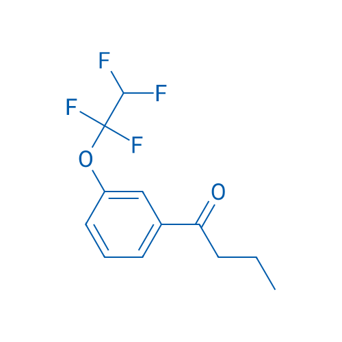 1-(3-(1,1,2,2-Tetrafluoroethoxy)phenyl)butan-1-one 5g