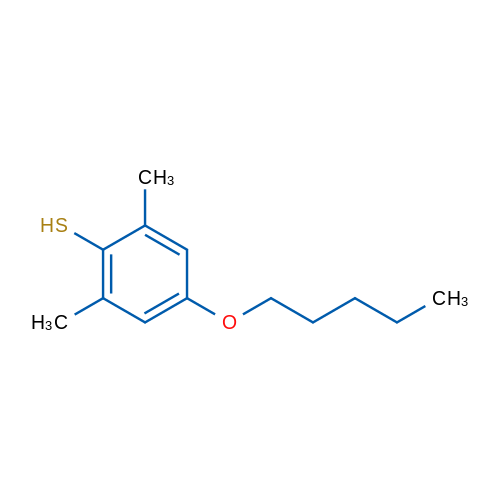 2,6-Dimethyl-4-(pentyloxy)benzenethiol 1g