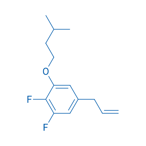 5-Allyl-1,2-difluoro-3-(isopentyloxy)benzene 1g