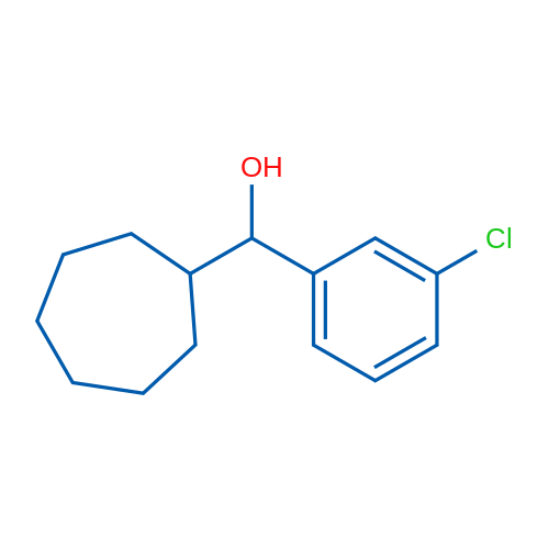 (3-Chlorophenyl)(cycloheptyl)methanol 1g
