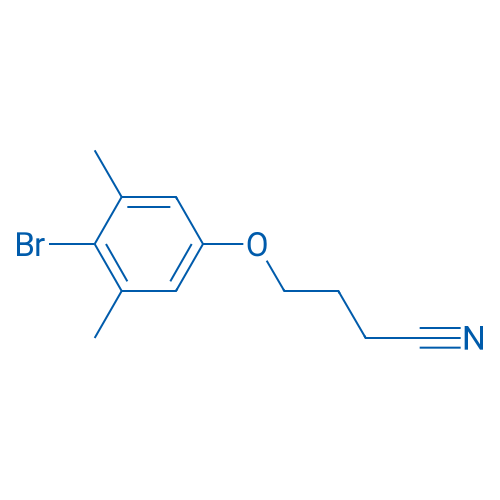 4-(4-Bromo-3,5-dimethylphenoxy)butanenitrile 1g