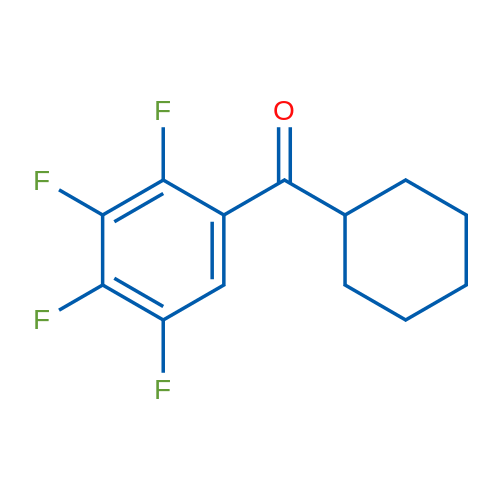 Cyclohexyl(2,3,4,5-tetrafluorophenyl)methanone 1g
