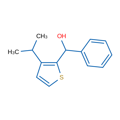 (3-Isopropylthiophen-2-yl)(phenyl)methanol 1g