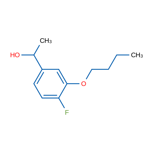 1-(3-Butoxy-4-fluorophenyl)ethanol 1g