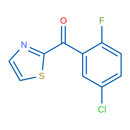 (5-Chloro-2-fluorophenyl)(thiazol-2-yl)methanone 1g