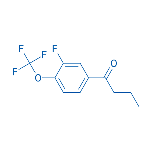 1-(3-Fluoro-4-(trifluoromethoxy)phenyl)butan-1-one 1g