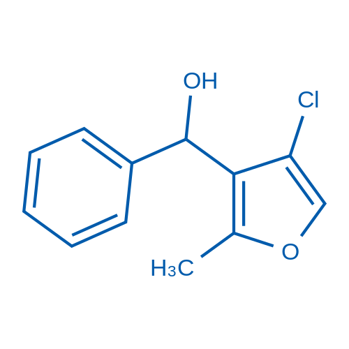 (4-Chloro-2-methylfuran-3-yl)(phenyl)methanol 1g