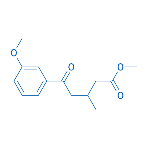 Methyl 5-(3-methoxyphenyl)-3-methyl-5-oxopentanoate 1g