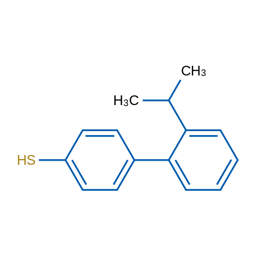 2'-Isopropyl-[1,1'-biphenyl]-4-thiol 1g